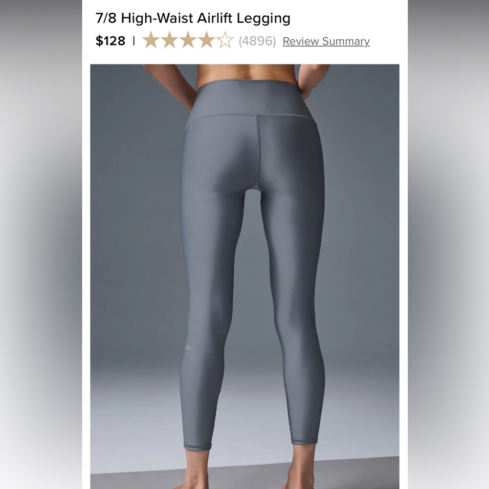 ALO Yoga Airlift Leggings - Picture 4 of 9